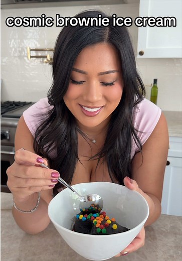 Cosmic Brownie Fudge Ice Cream Recipe