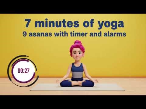 Yoga-Timer 🧘‍♀️ Strength & Flexibility for Spine | 30s Per Pose 🔥 Yoga for children