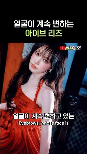 얼굴이 여러개인 아이브 리즈