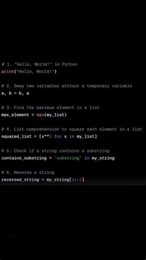 python in one line code #tech #codingbat #coding #programminglanguage #computerlanguage #newshorts
