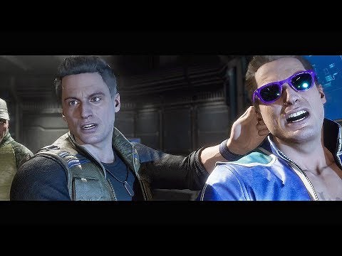 Johnny Cage Teaches Past Johnny Cage a Lesson - Mortal Kombat 11