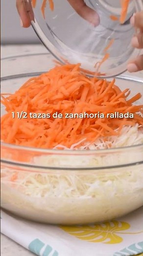 Cómo hacer exquisita ensalada de Col y Zanahoria Estilo KFC en 3 sencillos pasos | Cocina Vital