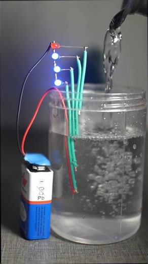 ₹10 செலவில் தானாகவே வேலை செய்யும் Water Level Indicator! 🚀 #shortsfeed #waterlevel #diyelectronics