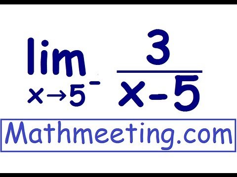One sided Limits - Calculus