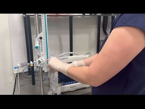 Zeroing a Transducer on an External Ventricular Drain