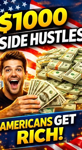 5 Best Side Hustles in America (2026) | Make $1000/Month Extra #sidehustles2026 #moneytips #shorts