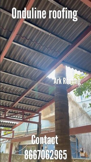 How to make a Onduline roofing work? Here the video to get more details 📲 8667062965 #roofingwork