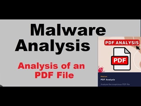 Malware Analysis of PDF files