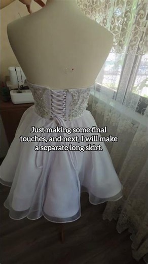 Made my very first dress! Not bad for a first-timer. 🧵✨ #dress #sewing