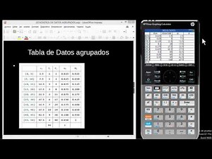 HP PRIME DISTRIBUCION DE FRECUENCIAS AGRUPADOS