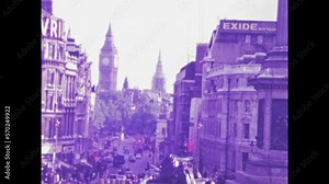 United Kingdom 1975, A Glimpse into Daily Life on the Streets of London in the 1970s