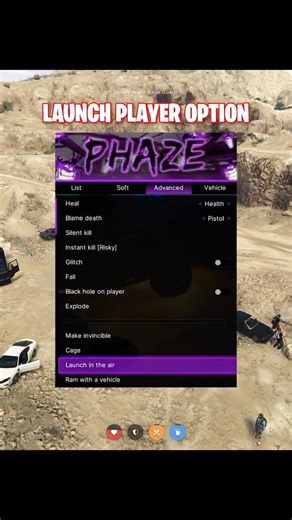 BANNING PLAYERS WITH PHAZE MENU #gtarp #gta #fivem