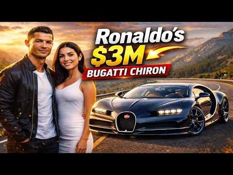 Why Cristiano Ronaldo Loves the Bugatti Chiron | $3M Hypercar Review | Ronaldo’s Favorite Hypercar
