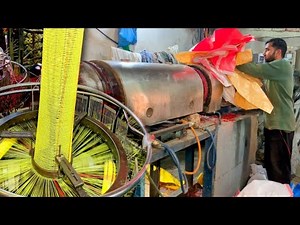 Recycling of Used PP Woven Bags Into Manufacturing New PP Woven Bags ll Recycling Of Old PP Bags