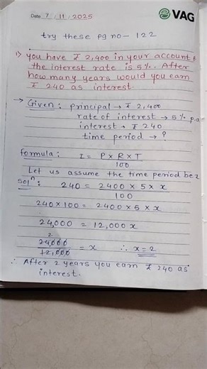 #cbseclass7 #cbsemaths #ncert #chapter7 #comparing_quantities #try these#youtubeshorts #youtube