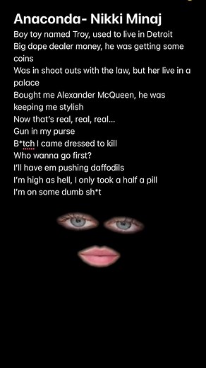 Part 1 #nikkiminaj #anaconda #fyp #foryoupage