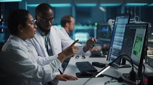 Modern Electronics Research, Development Facility: Chief Engineer and Project Executive Scientist Talk, Optimize Design of Industrial PCB, Silicon Microchips, Semiconductors, Manufacturing Computers