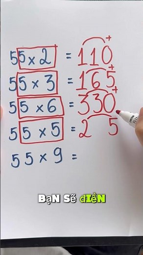 Quick calculation tips to multiply two like digits with other numbers😁 #funny #funny #shorts