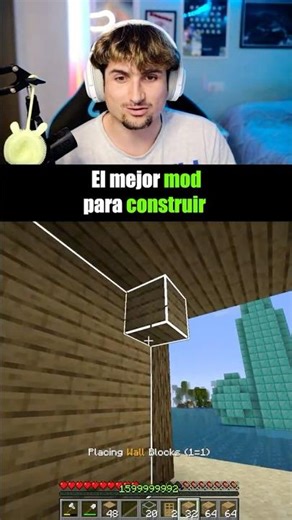 The best mod for building in Minecraft #minecraft #viral #shorts