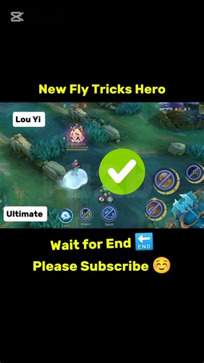 New Fly Tricks Hero Tutorial Mobile Legends #mlbb #tutorial #shorts #mlbb #mobilelegends