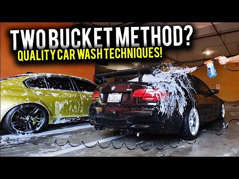 How to wash your car while living at an apartment/condo