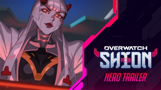 New #Overwatch Animated Hero Trailer ⛩️Meet Shion, the Hashimoto Clan's most terrifying elder, as she faces off against Sojourn in "End of the Line."💥 New DPS Hero Available: June 16