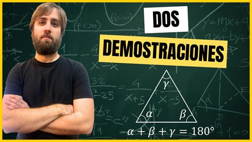 La Magia de los 180 Grados del Triángulo