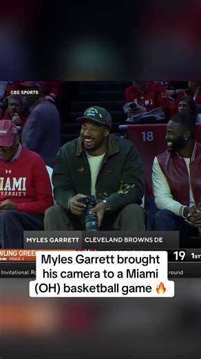 He is booked and busy 😤 #mylesgarrett #nfl #basketball #mbb #cbb | miami ohio basketball