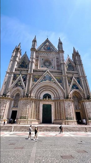 Orvieto-Italy’s hidden gem✨ Duomo di Orvieto, walking tour |4K| video #italy #orvieto #walkingtour