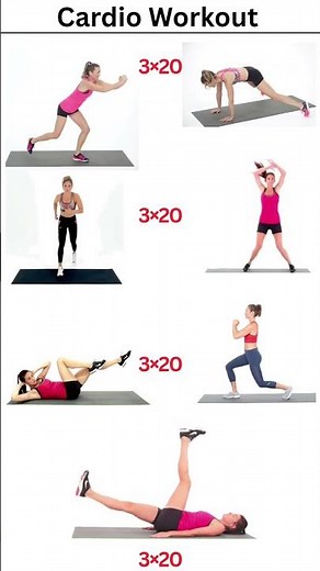 7 Best Cardio Exercise | Cardio Exercise At Home