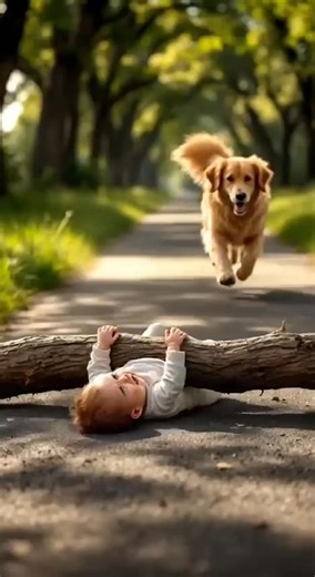 102K views · 3.6K reactions | The Loyal Guardians： A Baby’s Journey with Three Dogs_072 | Fauna Lab | Facebook