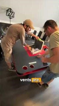 How is the DND RPG gaming table actually made?