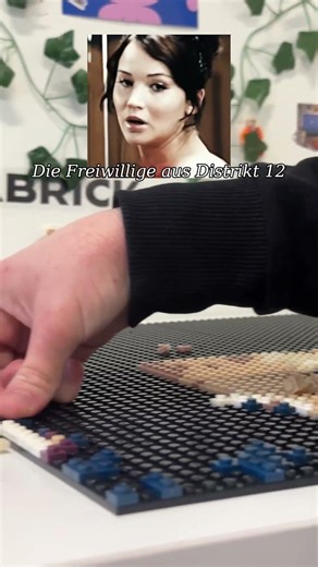 Katniss Everdeen❤️‍🔥 #mozabrick #everdeen @mozabrick_world #thehungergames