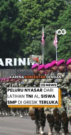 Stray Bullets from Indonesian Navy Training Injure Junior High School Students in Gresik