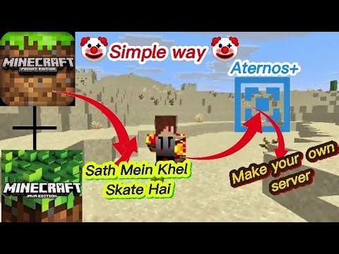 How to make a aternos server in Minecraft.Bedrock+Java aternos server.1.20.111/1.26.2 MCPE/JAVA
