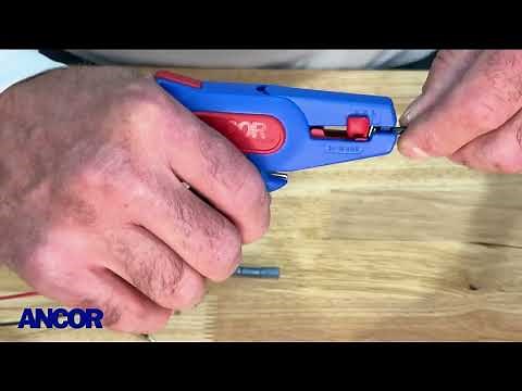 How to connect two dissimilar sized wires using Ancor step down butt connectors