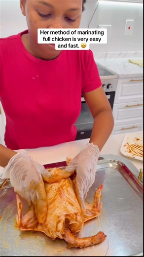 Easy and Fast Full Chicken Marination