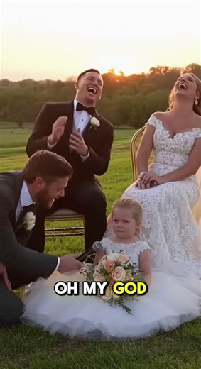 "No Kissing!" Funny Flower Girl Rejects Wedding 🚫😂
