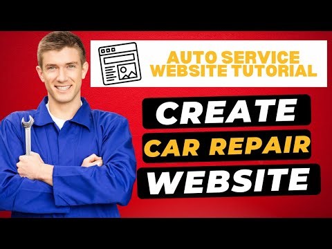 How To Create A Car Repair, Auto Serice, Mechanic Shop Website In WordPress (2025) 🔥