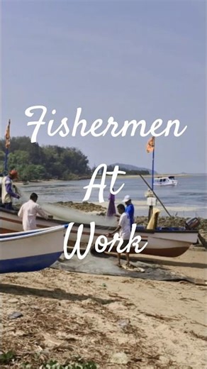 Daily Catch Routine | Fishermen Loading Nets on the Boat