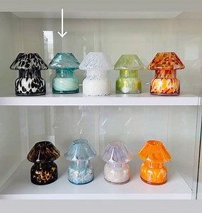 Turquoise Lamp Candle: Exquisite and Cozy Ambience - Etsy UK