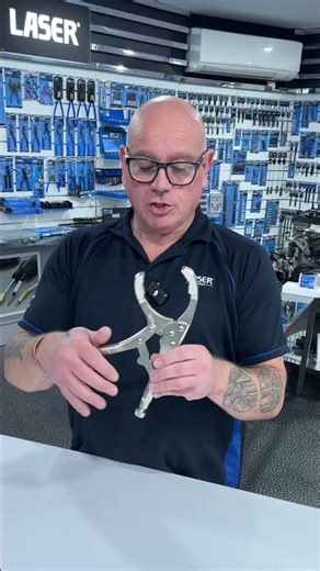 Oil Filter Locking Pliers 45–130 mm | Laser Part No. 7121 | #Shorts