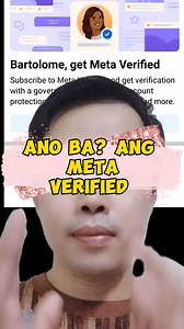 1.2K views · 84 reactions | Ano Po ba Ang ibig sabihin Ng meta verified? #metaverified #anoangmetaverified #paanomamonitizesaadsonreels #paanomaunlockangadsonreels #paanodumamiangfollowers #paanomadeleteangviolation #paanokumitasafacebookreels #fypシ゚viral #StarsEverywhere #followers | Freman Agullana | Facebook