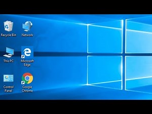 How To Add This PC, Control Panel and Recycle Bin Icons On Home screen In Windows