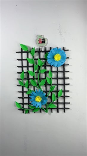 DIY Colour Paper Wall Hanging | Simple Craft Idea #shorts#osmcraft