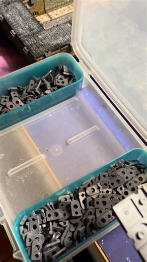 Did I build too much? No. No. That’s silly talk. We just need a bigger table! 😁 #dnd #dungeonmaster #dungeonsanddragons #dndminiatures