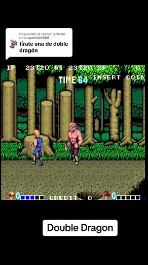 Classic Double Dragon Arcade Game Review and Gameplay