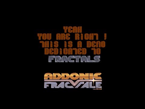 Fractale by Addonic - Amiga Demo