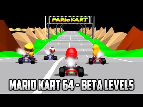 ⭐ Mario Kart 64 - Beta Levels