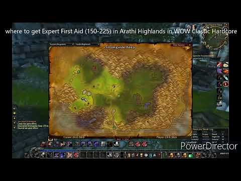 How to safely get Expert First Aid 150-225 in Arathi Highlands in World of Warcraft Classic Hardcore